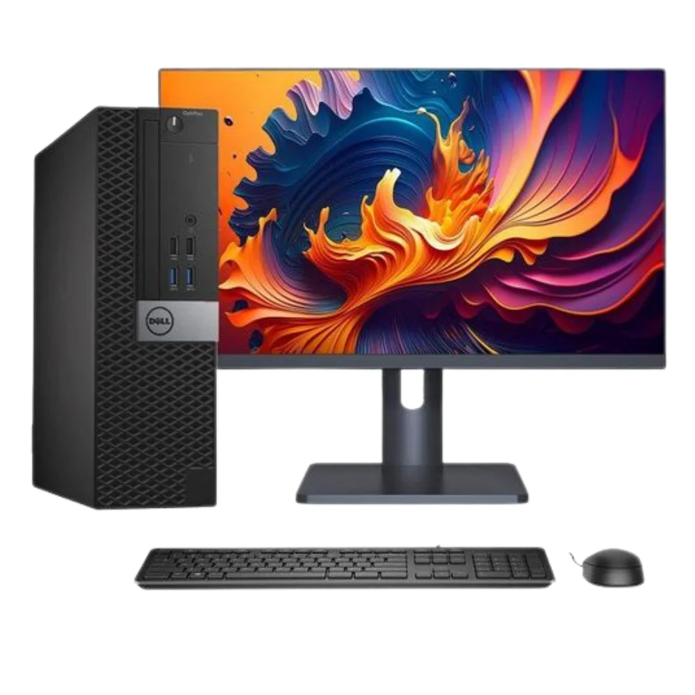 Refurbished Dell OptiPlex 7040 MT – Ex‑UK, Intel Core i7 6th Gen, 16GB RAM, 500GB HDD + 24" Monitor – Best Price in Kenya