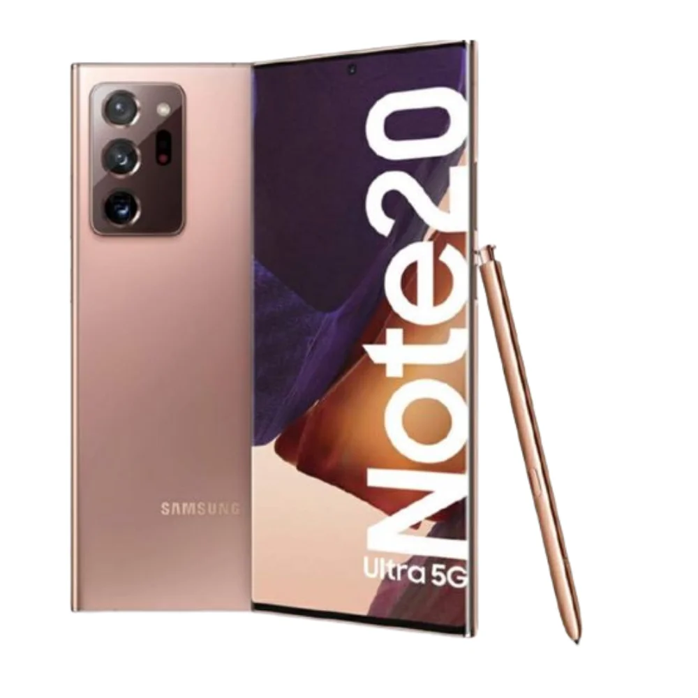 Ex‑UK Refurbished Samsung Galaxy Note 20 5G – 8GB RAM, 256GB Storage, Dual SIM (Brown, Kenya)